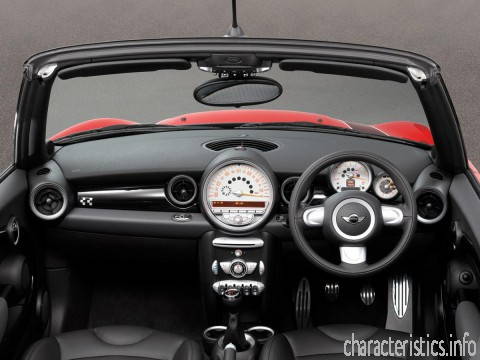 MINI Поколение
 Cooper Cabrio II 1.6 MT (90hp) Технически характеристики

